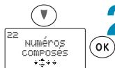 SAGEM WP 22-33 SMS - Listedesnumeroscomposés(BIS) - 2