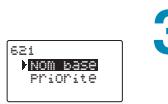 SAGEM WP 22-33 SMS - Choix d'une base prioritaire - 3