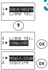 SAGEM WP 22-33 SMS - Modifier le code de la base - 2