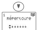 SAGEM WP 22-33 SMS - Modifier un numéro dans le repertoire - 1