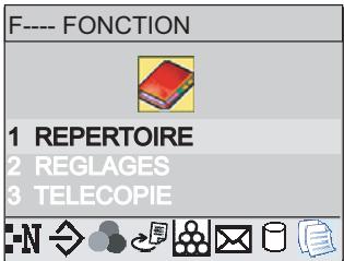 SAGEM AGORIS 6890N - Accès guidé par les menus - 1
