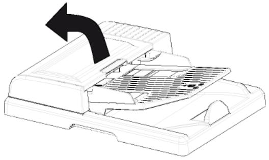 SAGEM AGORIS M943DN - Nettoyage des rouleaux d'entraînement papier du chargeur automatique - 1