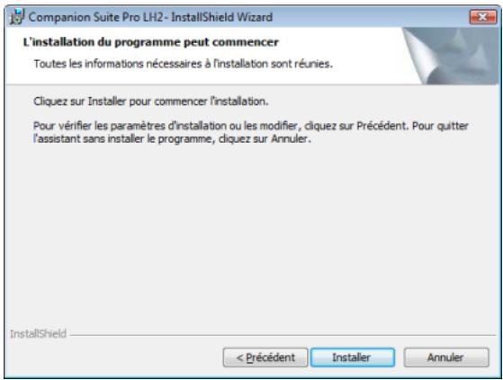SAGEM AGORIS M943DN - L'installation finale est prête à être lancée. Cliquez sur Installer. - 1