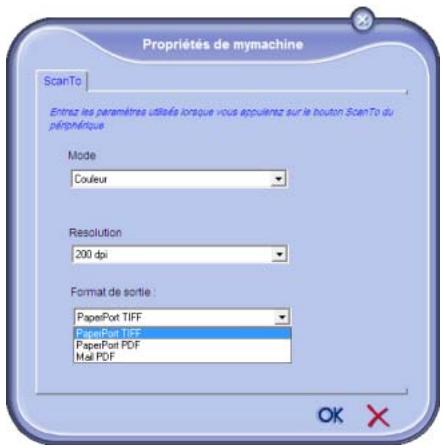 SAGEM AGORIS M943DN - Paramètres du périphérique - 4