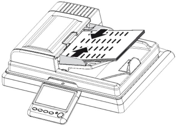 SAGEM AGORIS M943DN - Mise en place du document - 1