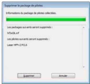 SAGEM AGORIS M943DN - Désinstallation manuelle des pilotes - 3