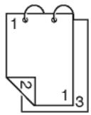 SAGEM AGORIS M943DN - Reliure Bord court - 1