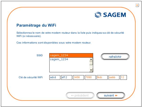 SAGEM FAST 2400 - Adaptateur USB Wi-Fi - 9