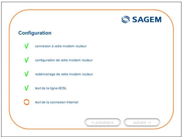 SAGEM FAST 2400 - Installation et configuration de votre Routeur sur le port USB de votre ordinateur - 10