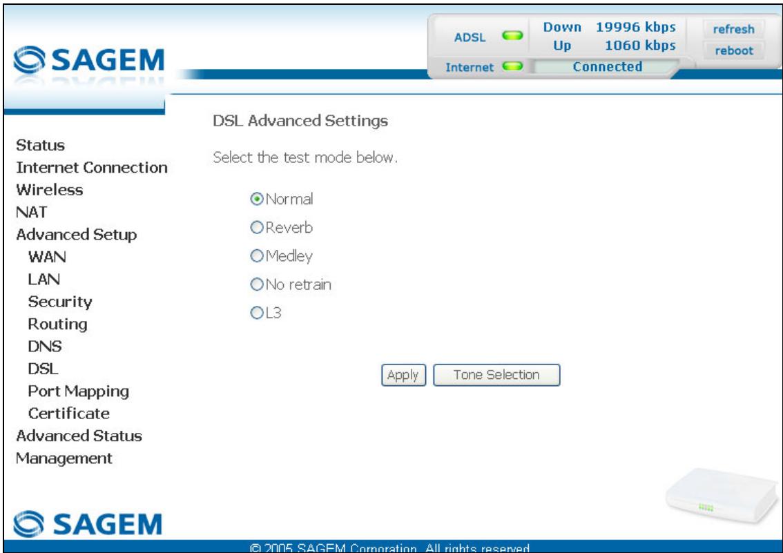 SAGEM FAST 2400 - Capability - 1