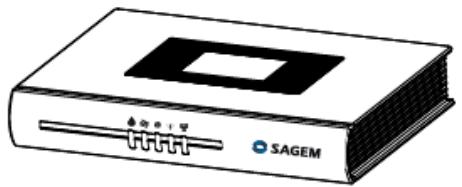 SAGEM FAST 2400 - Composition du pack du routeur - 5