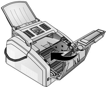SAGEM FAX 4565 - Émergence de poussière sur le toner - 4