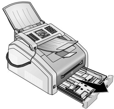 SAGEM FAX 4565 - Ne pas utiliser l'arrêt papier avec du papier format légal - 3