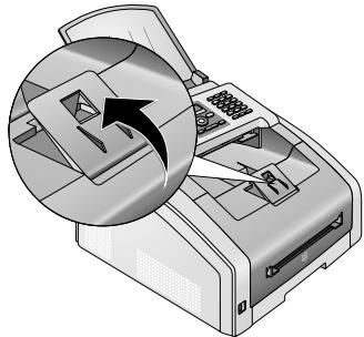 SAGEM FAX 4565 - Ne pas utiliser l'arrêt papier avec du papier format légal - 2