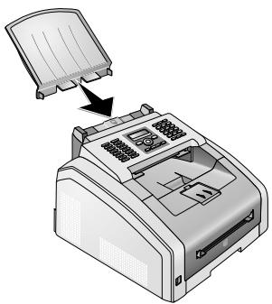 SAGEM FAX 4565 - Monter le plateau de documents - 1