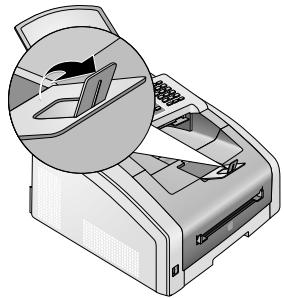 SAGEM FAX 4565 - Ne pas utiliser l'arrêt papier avec du papier format légal - 1
