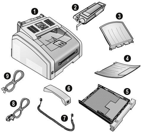 SAGEM FAX 4565 - Contenu de l'emballage - 1