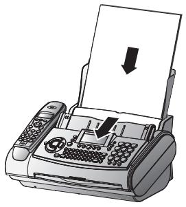SAGEM FAX PHILIPS MAGIC3 VOICE - Mise en place du papier - 4