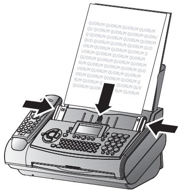 SAGEM FAX PHILIPS MAGIC3 VOICE - Insérer les documents - 4