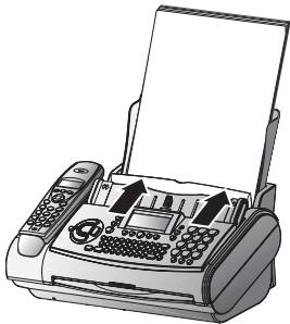 SAGEM FAX PHILIPS MAGIC3 VOICE - Mise en place du papier - 5