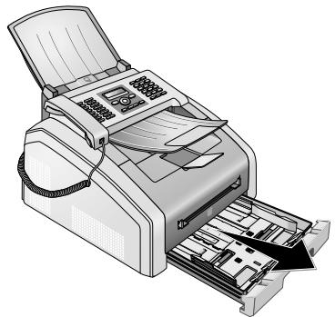 SAGEM LPF 5125 - Introduire le papier dans la cassette de papier - 1
