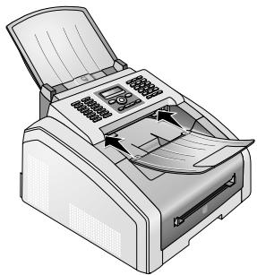SAGEM LPF 5135 - Monter le plateau de sortie des documents - 1