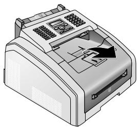 SAGEM LPF 5135 - Retirez le matériel d'emballage de la cartouche toner - 1