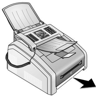 SAGEM LPF 5135 - Remédier au bourrage papier dans la cassette à papier/ l'introduction de papier - 2