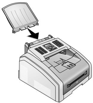 SAGEM LPF 5135 - Monter le plateau de documents - 1