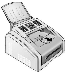SAGEM LPF 5135 - Sortir le bac de sortie du papier - 1