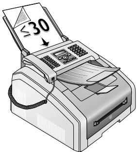 SAGEM LPF 5135 - Installer l'envoi de fax de la mémoire - 1