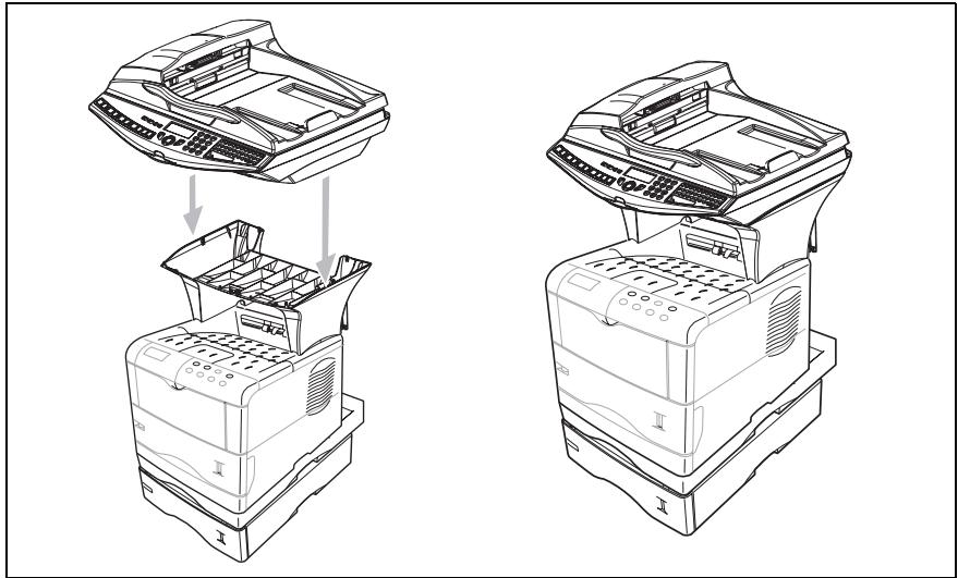 SAGEM MF 3780 - Installation du scanner sur l'interface scanner/ imprimante - 1