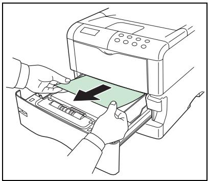 SAGEM MF 3780 - Bourrage papier à l'intérieur de l'imprimante - 1