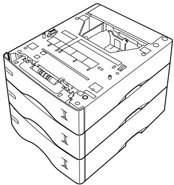 SAGEM MF 3780 - Installation du bac papier supplémentaire - 1