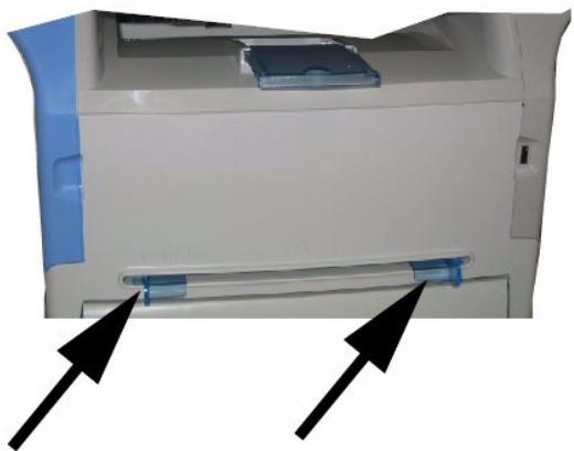 SAGEM MF 5461 - Insertion de papier dans l'introducteur manuel - 3