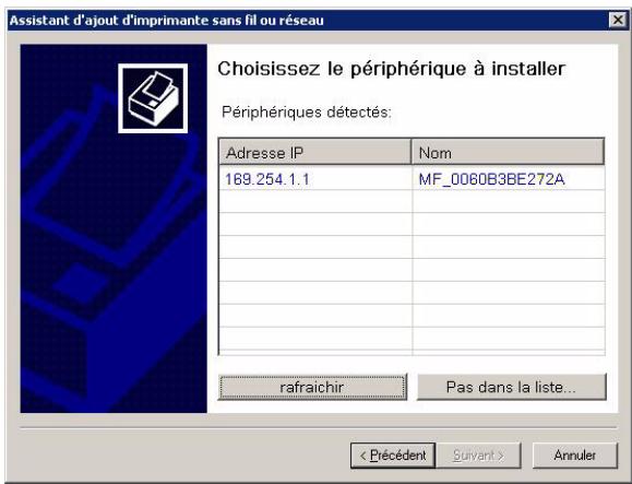 SAGEM MF 5461 - Connexion réseau - 3