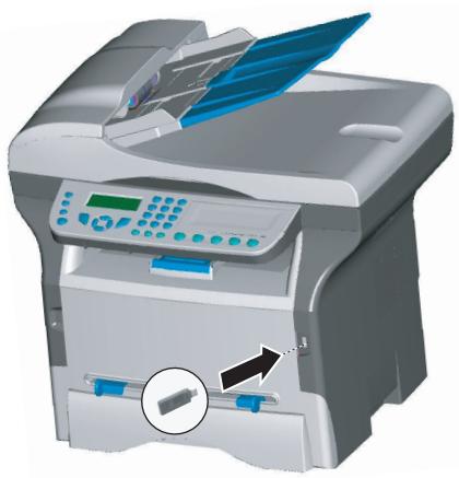 SAGEM MF 5461 - Utilisation de clé mémoire USB - 2