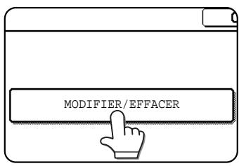 SAGEM MF 9500 - Modification et effacement des coordonnees d'un expediteur - 1