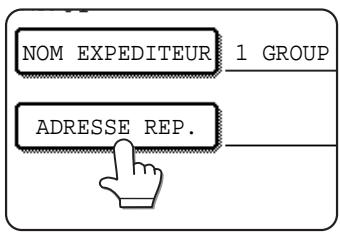 SAGEM MF 9500 - Preenregistrement des coordonnees d'un expediteur - 4