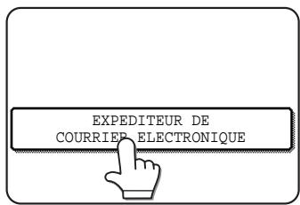 SAGEM MF 9500 - Preenregistrement des coordonnees d'un expediteur - 1