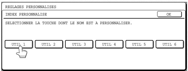 SAGEM MF 9500 - Creation d'un INDEX de GROUPE - 2