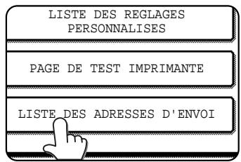 SAGEM MF 9500 - Impression des informations preenregistrees - 3