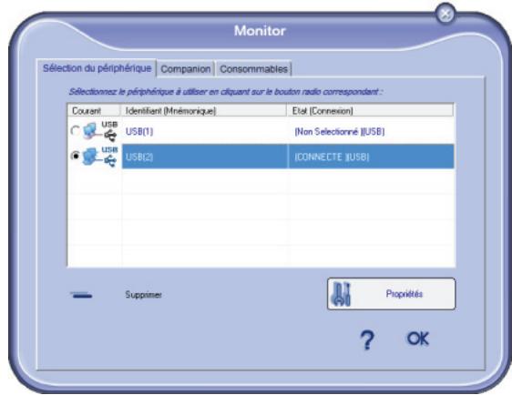 SAGEM MFD 6020 - Paramètres du périphérique - 1