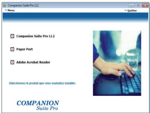 SAGEM MFD 6020 - Installation des pilotes à l'aide du logiciel companion suite pro - 3
