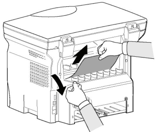 SAGEM MFD 6020 - Bourrage PAPIER BAC externe - 1