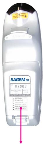 SAGEM MP 220-X - Panneau de Contrôle &amp; Télecommande - 3