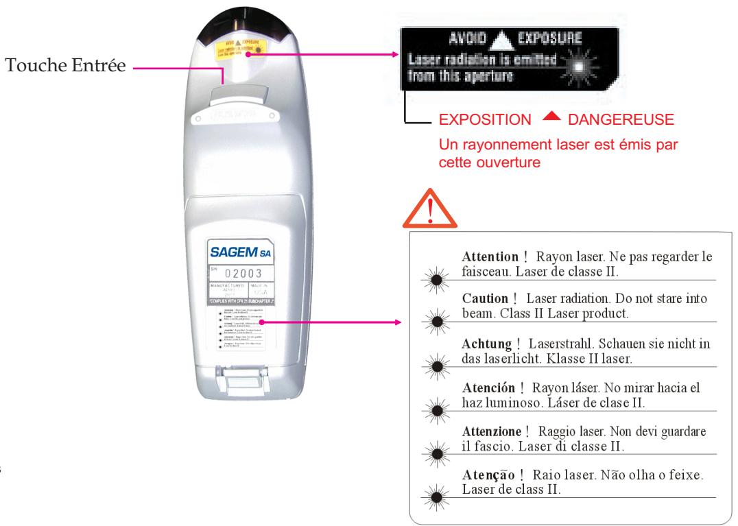 SAGEM MP 220-X - Attention- N'utilisez que - 1