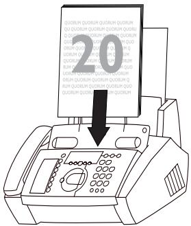 SAGEM PHILIPS FAXJET 355 - Emission différée - 1