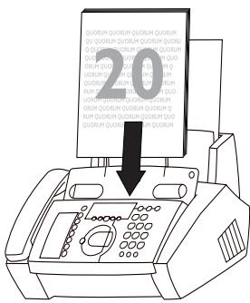 SAGEM PHILIPS FAXJET 355 - Dépôt déléçopies - 1