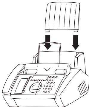 SAGEM PHILIPS FAXJET 355 - Mise en place du papier - 1